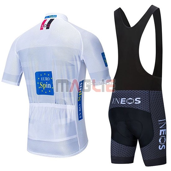 Maglia Ineos Manica Corta 2020 Bianco Nero - Clicca l'immagine per chiudere